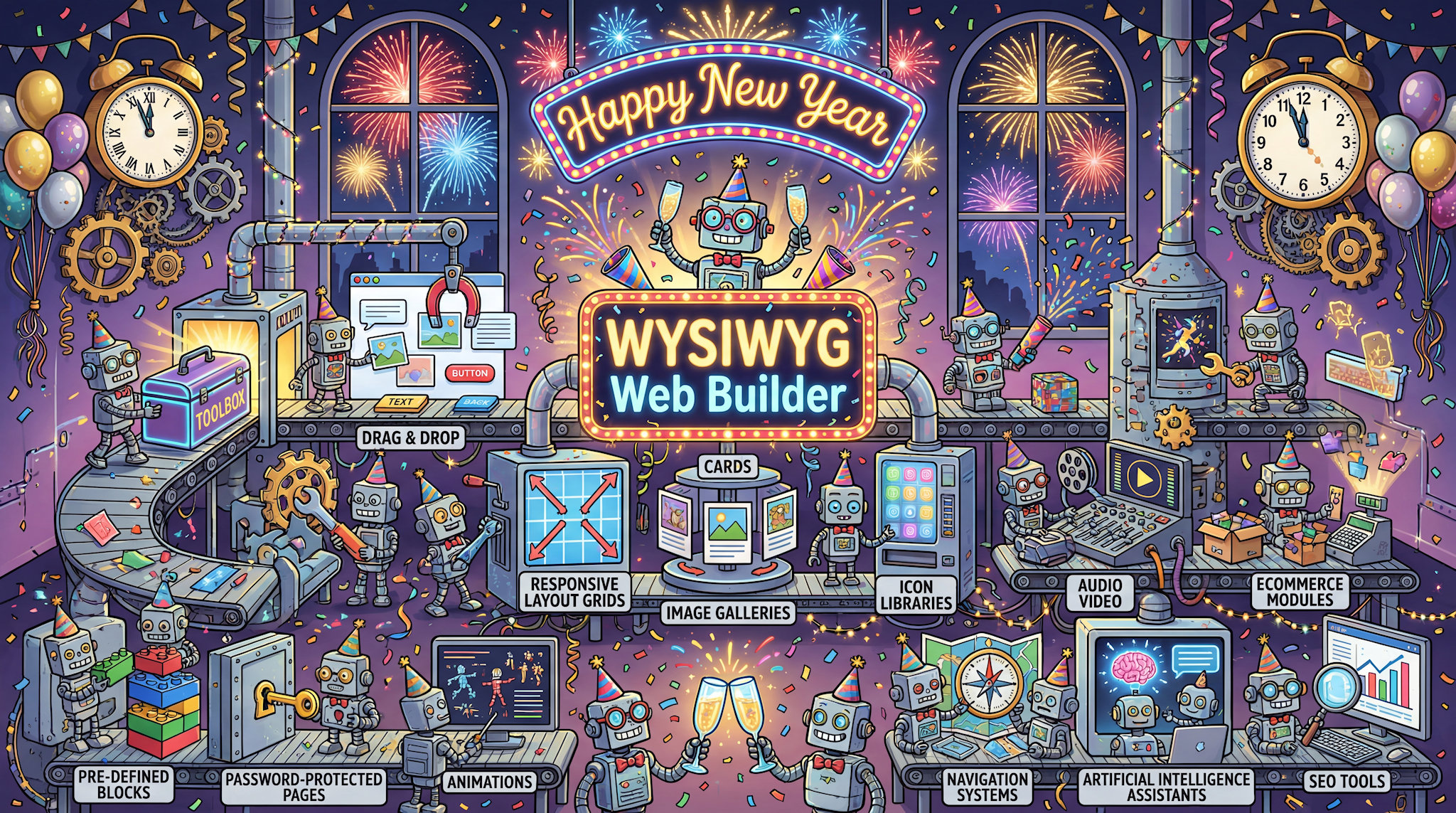Build Responsive Web Sites with WYSIWYG Web Builder