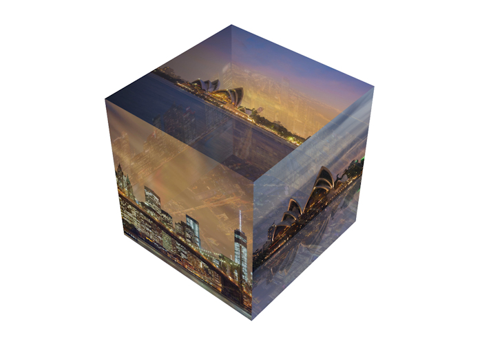 Animated Image Cube