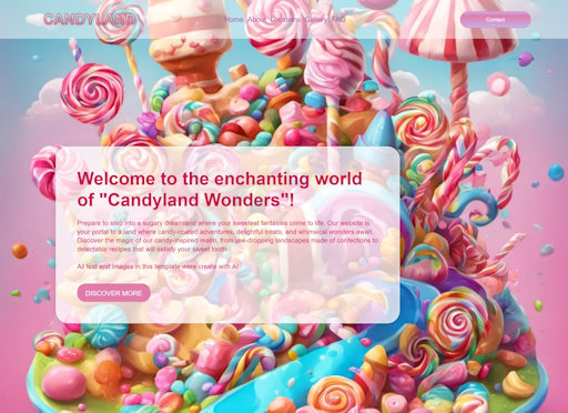 Candyland Template