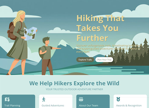 Hiking Template