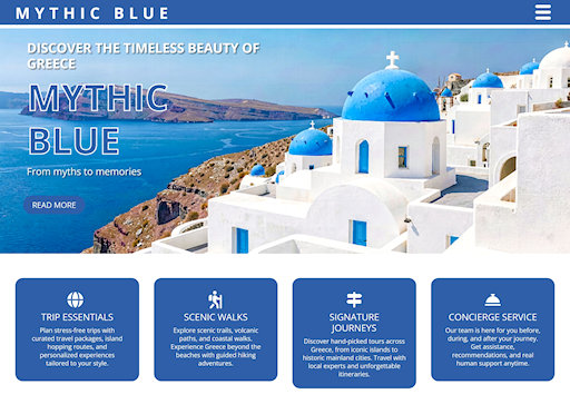 Mythic Blue Template